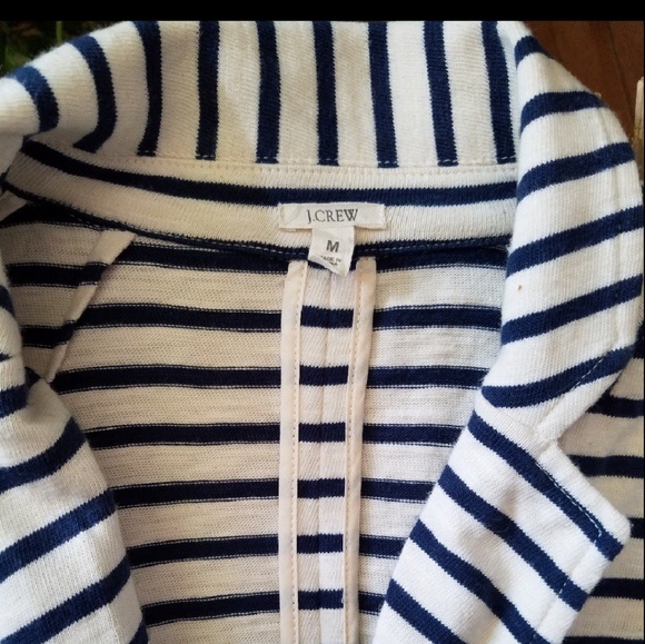J. Crew Maritime Blazer With Blue Stripes - Picture 5 of 6